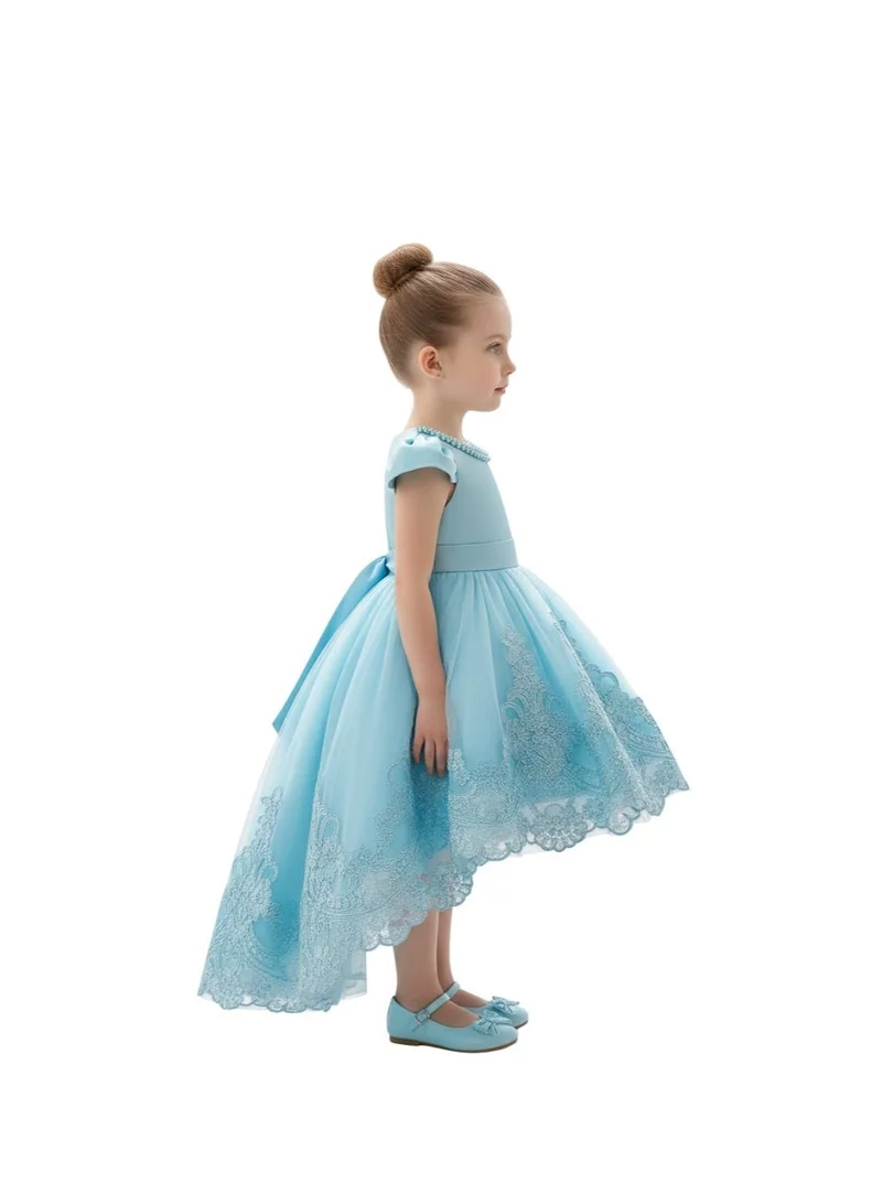 دىدانيالا فستان الأميرة المطرز من دي دانييلا - أزرق سماوي